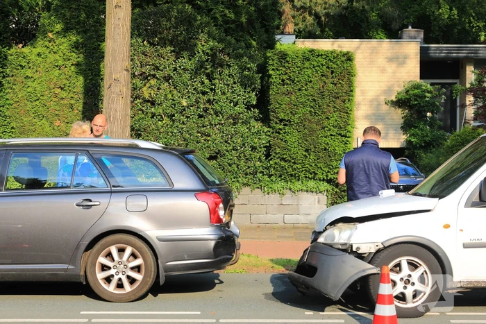Veel schade bij kop-staart botsing