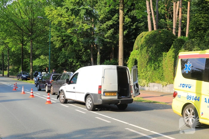 Veel schade bij kop-staart botsing