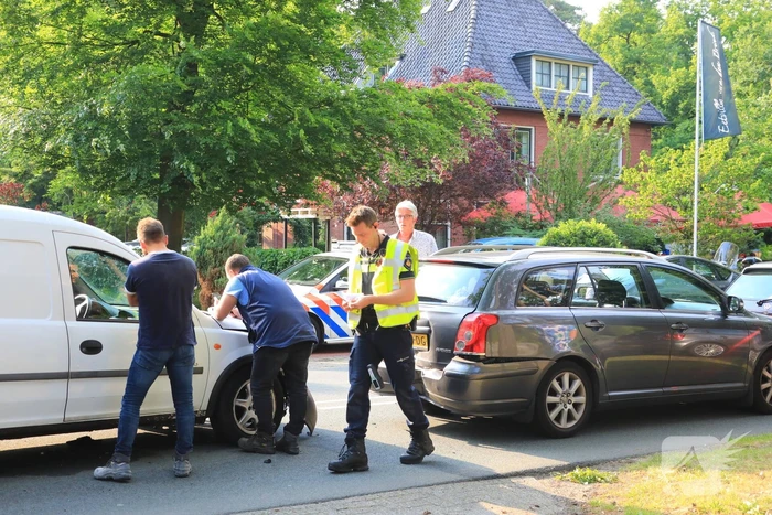 Veel schade bij kop-staart botsing