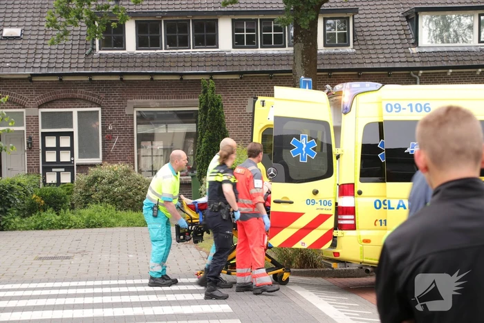 Vrouw raakt gewond na val van trap