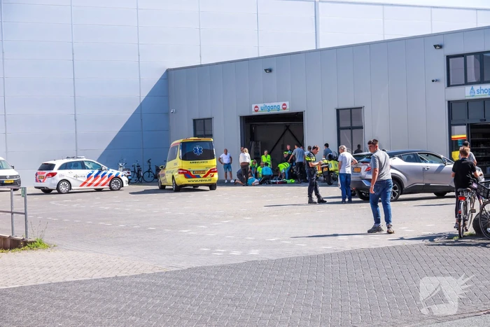 Hoogzwangere vrouw aangereden