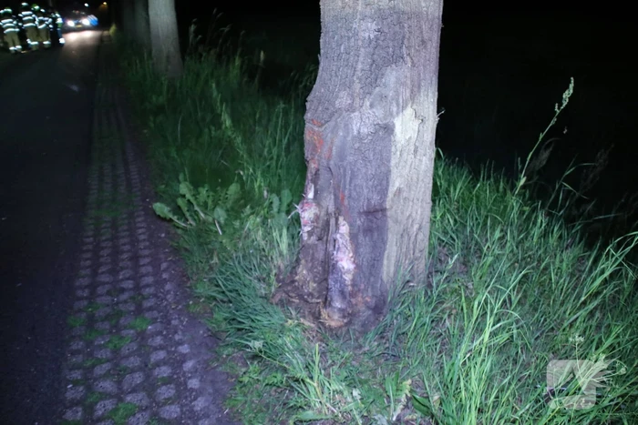 Gewonde bestuurder vlucht na crash