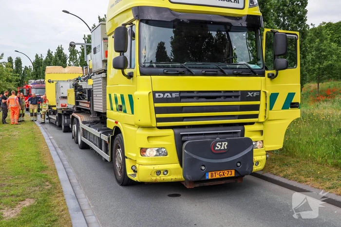 Vastgelopen remmen zorgt voor verkeershinder