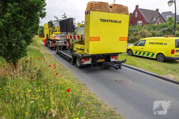 Vastgelopen remmen zorgt voor verkeershinder