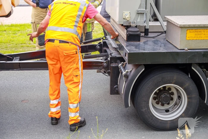Vastgelopen remmen zorgt voor verkeershinder