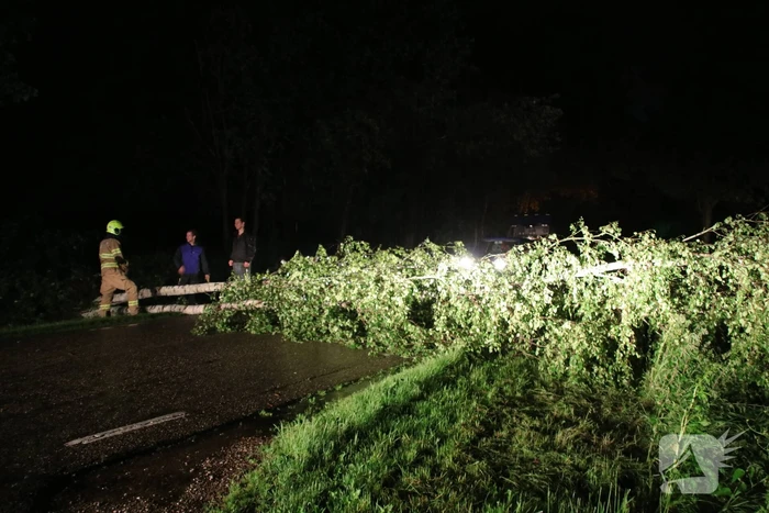 Veel stormschades in midden Nederland