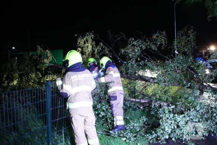 Veel stormschades in midden Nederland