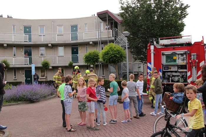 Scooter gaat in vlammen op
