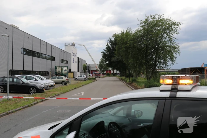 Bedrijfspand SanoRice ontruimd door brand