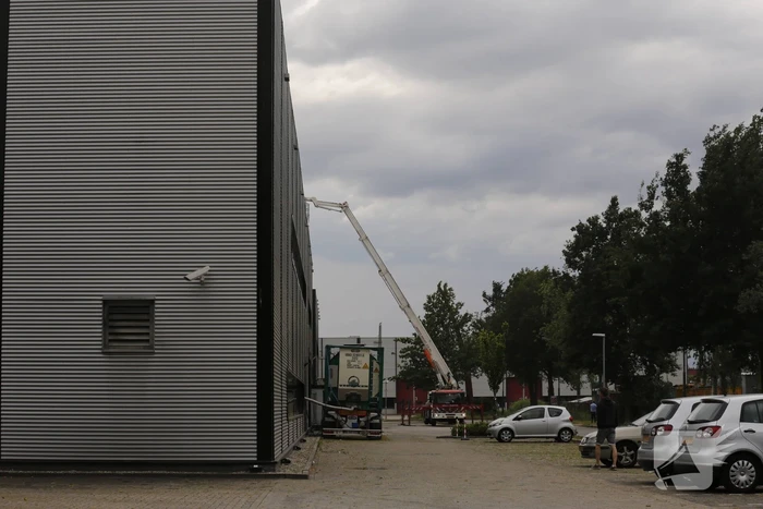 Bedrijfspand SanoRice ontruimd door brand
