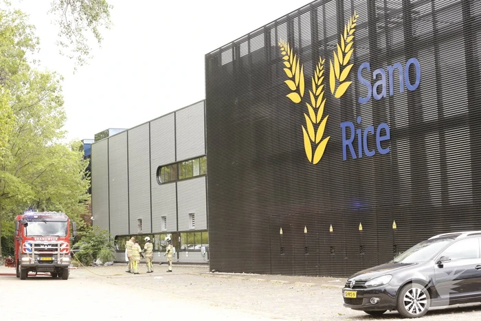 Bedrijfspand SanoRice ontruimd door brand