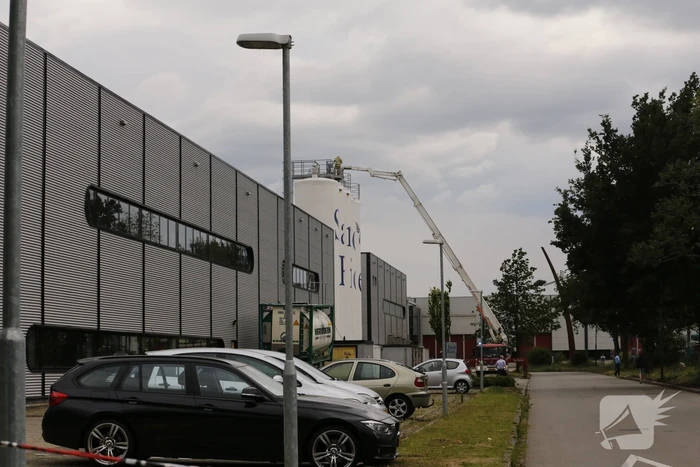 Bedrijfspand SanoRice ontruimd door brand