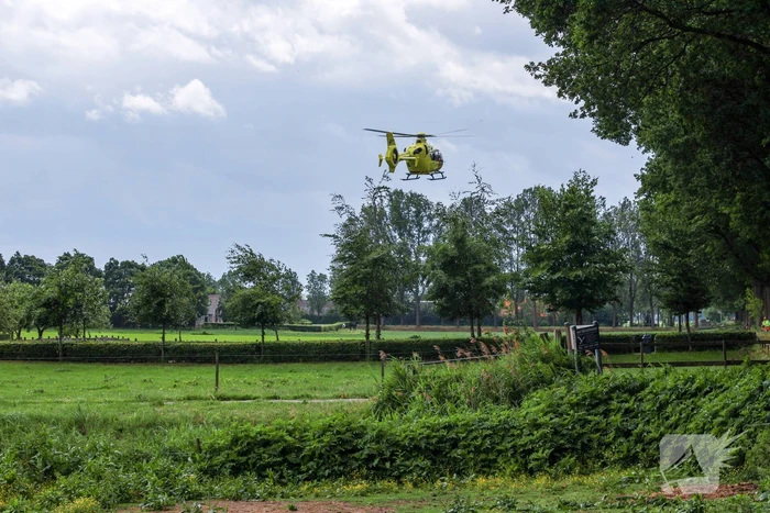 Persoon ernstig gewond bij snoeiwerkzaamheden