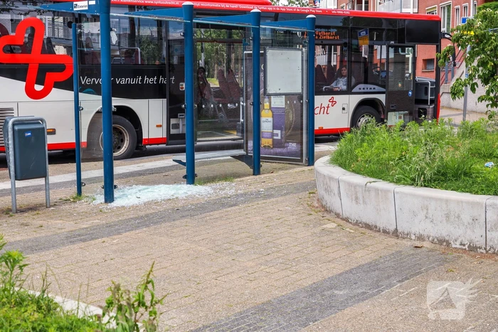 Ruiten bushokjes vernield
