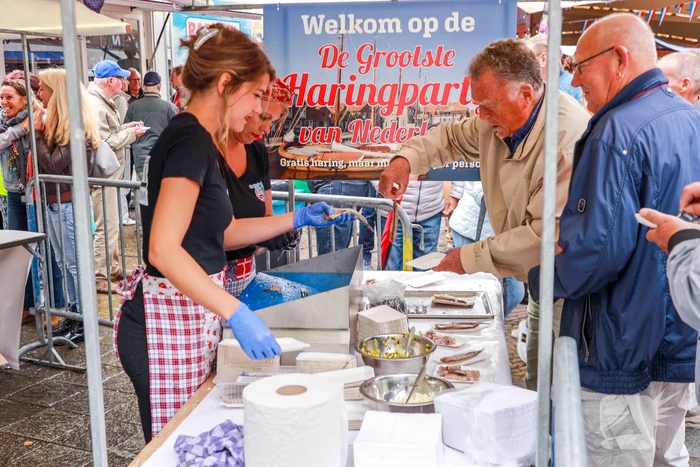 Nationale Haring Dag later gestart door regen