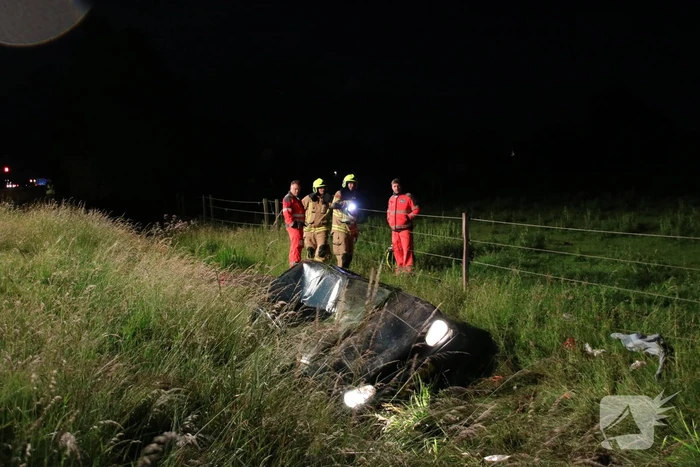 Zwaargewonde na ongeluk
