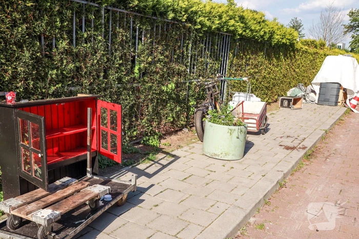 Veel troep achtergebleven na ontruiming kraakpand
