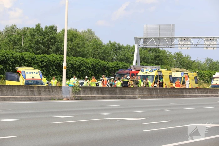 Meerdere gewonden bij ongeval snelweg