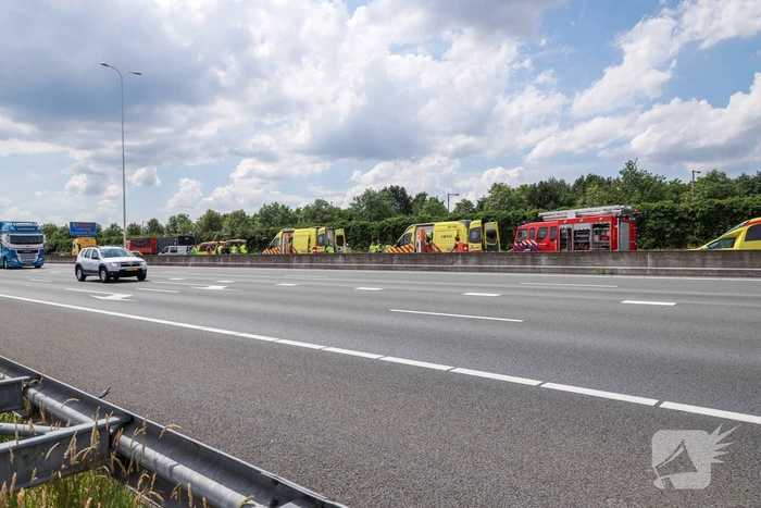 Meerdere gewonden bij ongeval snelweg