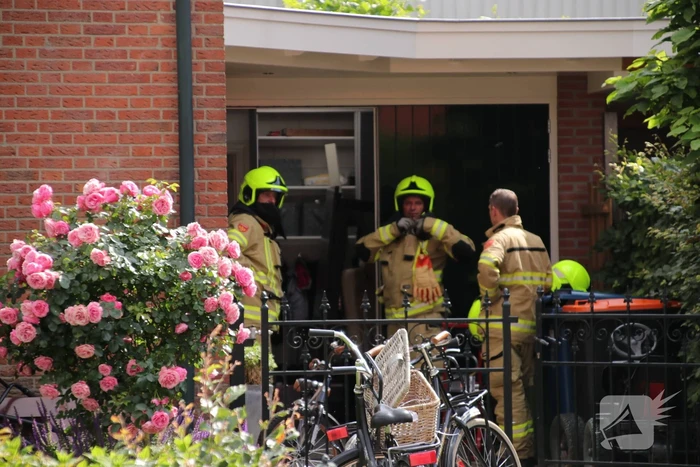 Gewonde bij woningbrand
