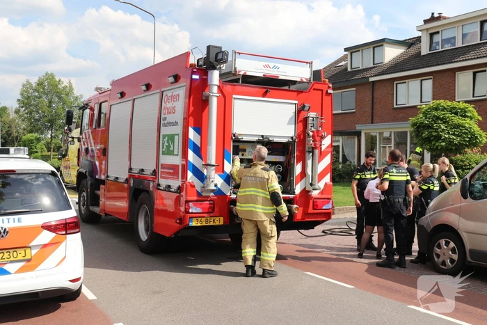 Gewonde bij woningbrand