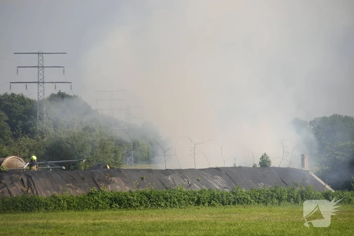 Schuur verwoest door brand