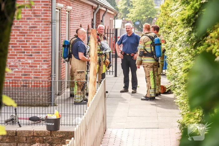 Gaslekkage in tuin kinderdagverblijf