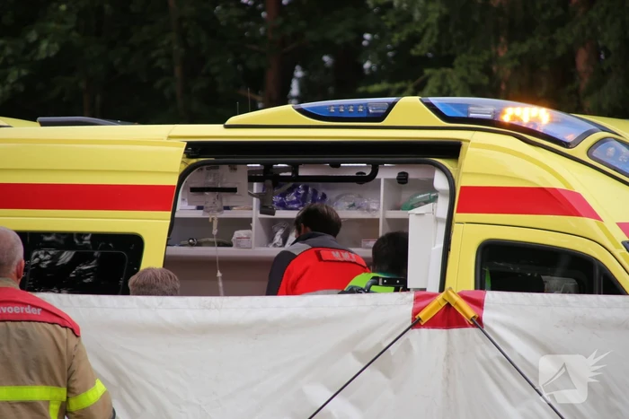 Zeer ernstige ongeval tussen twee voertuigen