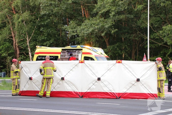 Zeer ernstige ongeval tussen twee voertuigen