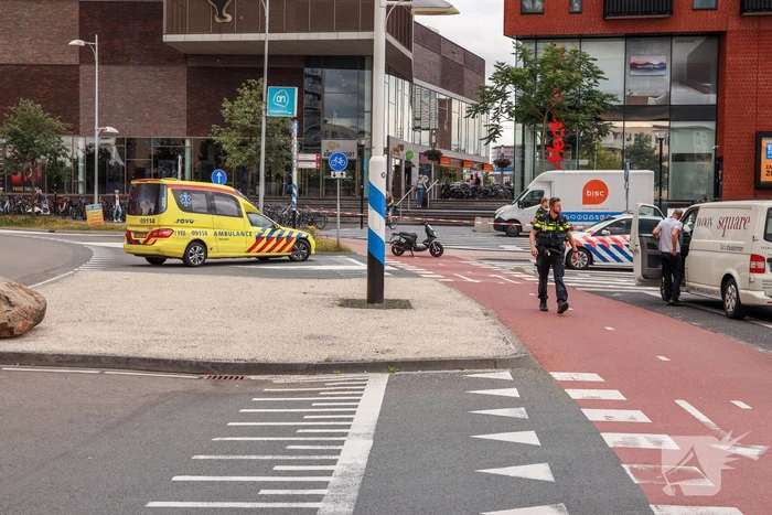 Snorfietser gewond na botsing