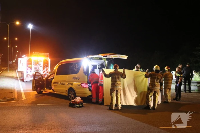 Bestuurder zwaargewond na lancering