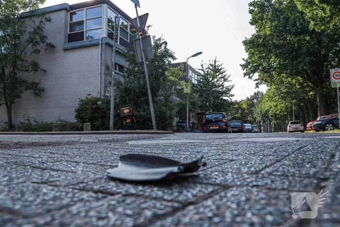 Weg afgesloten na ongeval
