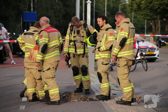 kortsluiting in ondergrondse kabel
