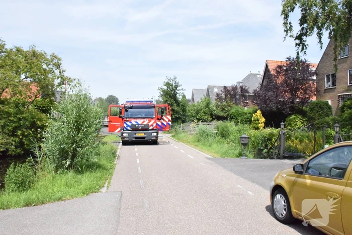 Uitslaande brand verwoest schuur