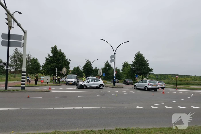 Veel schade bij aanrijding