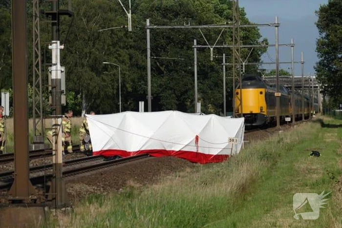 Bestuurder scootmobiel overleden na botsing met trein