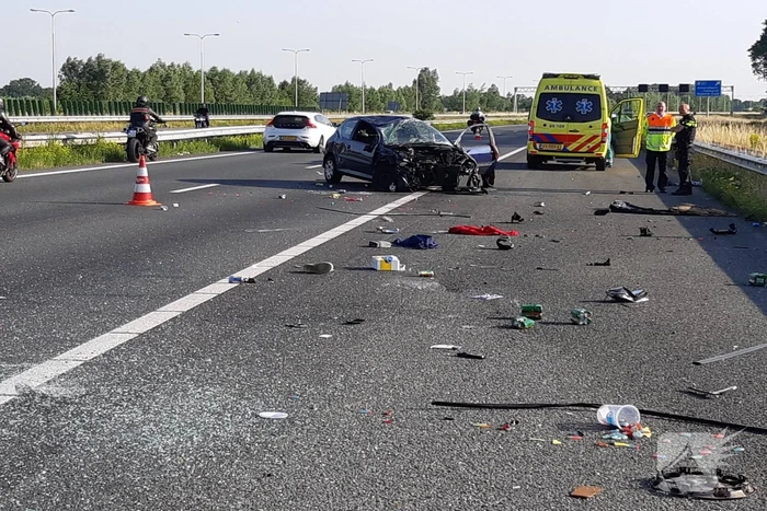 Meerdere malen over de kop na stuurfout