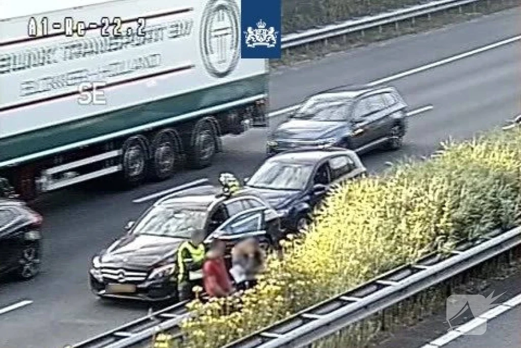 Rijksweg A1 112 meldingen Naarden 