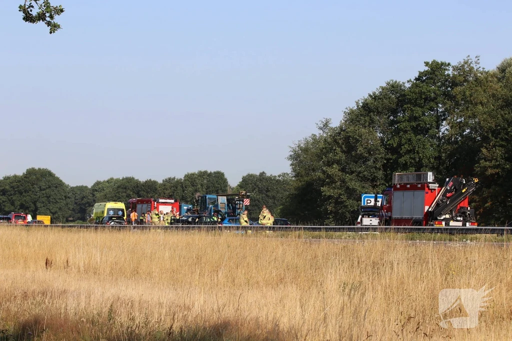 Rijksweg A1 112 meldingen Voorthuizen 