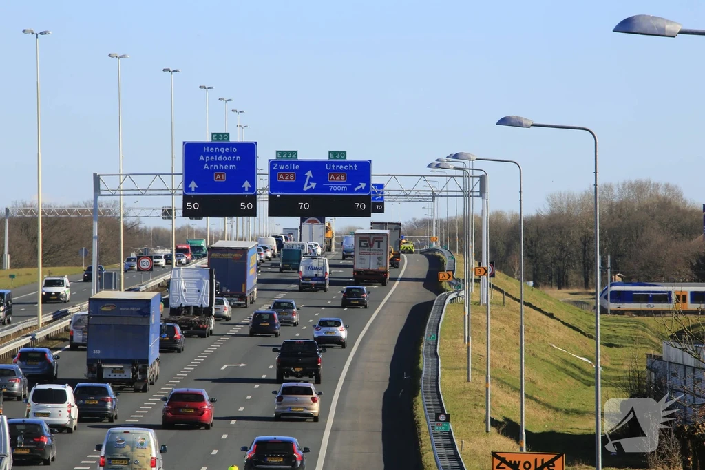 Rijksweg A28 Nieuws Hooglanderveen 