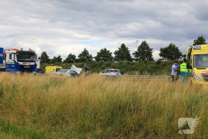 Snelweg afgesloten na ongeval