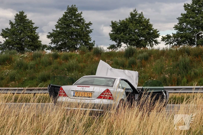 Snelweg afgesloten na ongeval