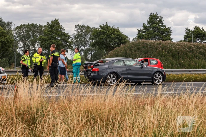 Snelweg afgesloten na ongeval