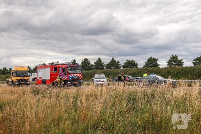 Snelweg afgesloten na ongeval