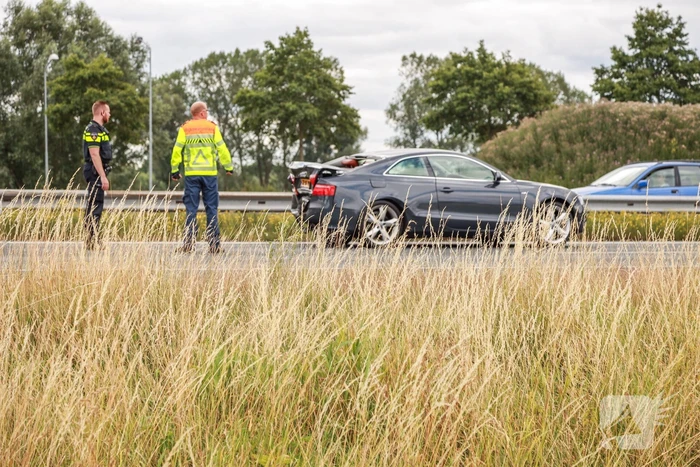 Snelweg afgesloten na ongeval