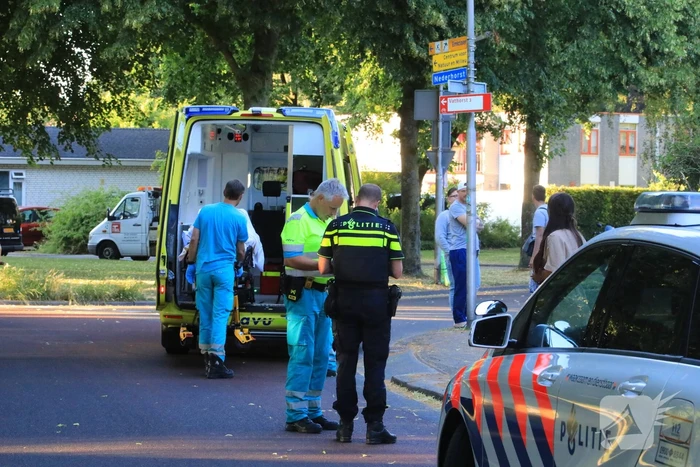 Scooterrijder gewond bij eenzijdig ongeval