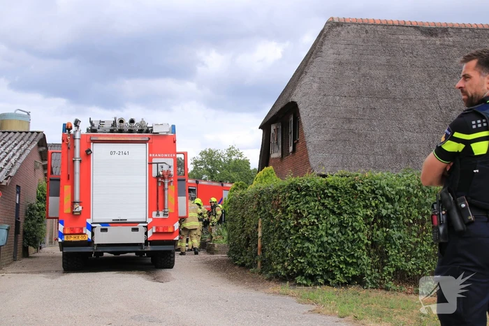 Brand in ventilator woonboerderij