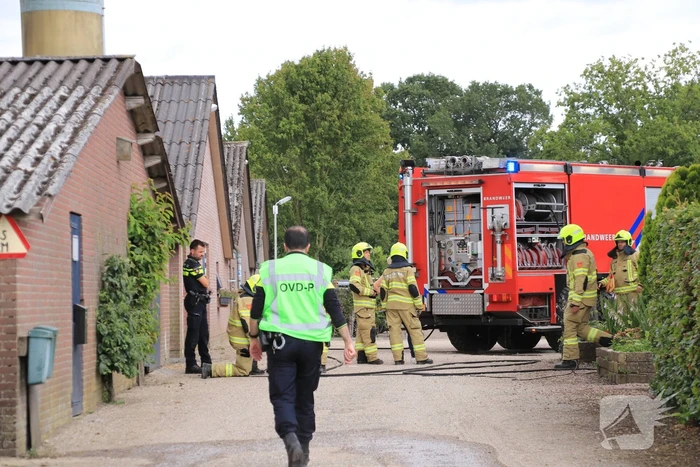 Brand in ventilator woonboerderij