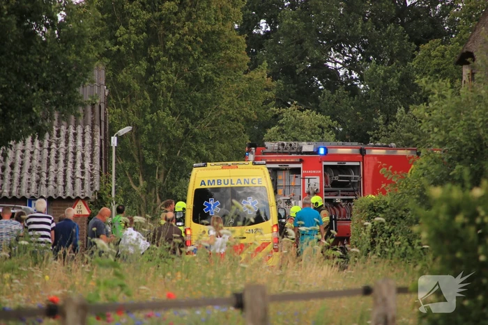 Brand in ventilator woonboerderij