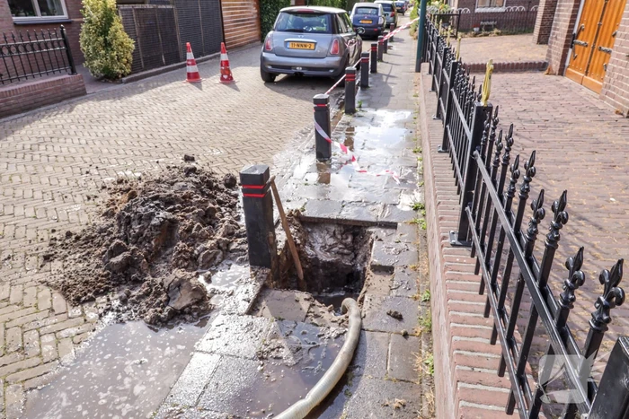 Wederom waterleidingbreuk bij Zuiderkerk